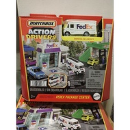 Matchbox Action Drivers Set FedEx Package Center Express Delivery