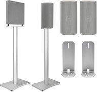 Speaker Stands Pair - Floor Stand Mount Compatible with Sony Bravia Theatre Quad HT-A9M2 Speaker/HT-