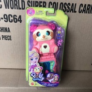✲Mini Polly Flamingo Party HGC40 Birthday Countdown POLLYPOCKET Pocket Girl Playhouse Toy✶