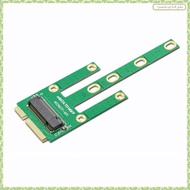 [J X Q K] MSATA to M.2 NGFF Adapter Convert Card 6.0Gb/S NGFF M.2 -Bus SSD B Key to MSATA Male Riser
