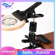 Need Adjustable 360° Rotated Clamp Metal Embroidery Hoop Holder, Needlepoint Support Accessory Suppl