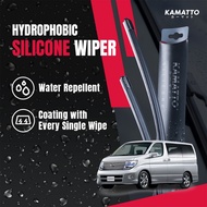 Kamatto Wiper Nissan Elgrand (2002-2010) Hydrophobic Silicone Water Repelling Coating