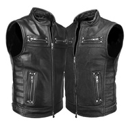 Garut Genuine Bikers Vest Leather Vest/Harley Davidson Vest