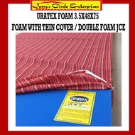 [IN STOCK] URATEX FOAM 3.5X48X75 FOAM WITH THIN COVER / DOUBLE FOAM JCE