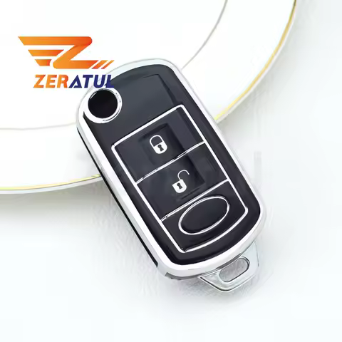 Soft TPU Car Key Case Shell Fob Cover For Range Rover Sport Vouge Land Rover Discovery 3 2006 2007 2