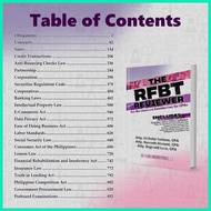 ☋ ✤ AUTHENTIC THE RFBT REVIEWER for the Licensure Exam for CPAs by Atty. Laco, Soriano and Manuel
