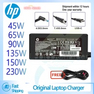 HP Laptop Charger 45W/65W/90W/150W/200W Type-C Compatible with Elitebook Pavilion Chromebook Adapter
