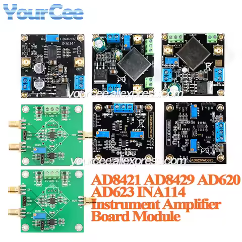 AD8421 Micro Signal Voltage Amplification Board Single Precision Instrument Amplifier Module AD8429 