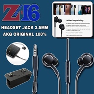 [ ORIGINAL ] HF ORIGINAL Headset Samsung Galaxy A14 5G Earphone AKG Jack 3.5MM (round port in ear wi