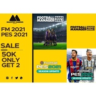 terbaru FOOTBALL MANAGER 2021 PC STEAM + PES 2021 PC STEAM