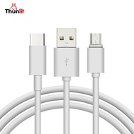 Thunlit 5V Type-C Micro USB Charging Cable (1A/1.5M)