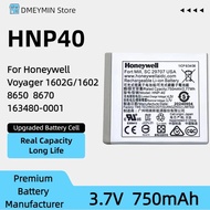 DMEYMIN Battery For Honeywell 1602G 8670 8650 Barcode Scanner 50129434-001F HNP-40 163480-0001 Recha