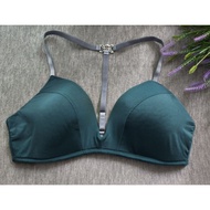 Slip-On Bra Not Used Size B75 No Underwire Foam Padding (D16)