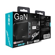 [預訂2401] Maxpower - GN100X 100w 3 Port GaN USB Charger 牛魔王 3 位 GaN USB 充電器
