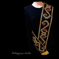 Embroidered dayak shawl