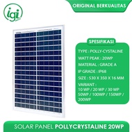 SOLAR PANEL 20w 20watt SOLAR CELL/ 20WP POLY INSCOM SOLAR PANEL/