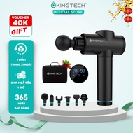 Súng Massage Cầm Tay Đa Năng Cao Cấp KINGTECH KH-720 - Máy Massage Toàn Thân 20 Cấp Độ Xoa Bóp Chuy