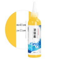 100ML Acrylic Paint Set Fabric Paint Marbling Paint Silicone Oil Acrylic Pouring Medium Drawing Tool