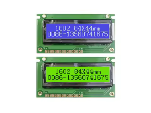 1602 16X2 LCD Display Module 84x44mm LC1623 instead WH1602A AC162D LMB162H BC1602H good quality