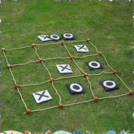 Giant Tic - -Toe Outdoor Game Instant Setup, No Assembly Bean-Bag Toss Games Set,Giant - for Adults