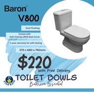 Baron V800 Toilet Bowl (Singapore)