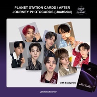 Boys II Planet Station Card | After Journey Photocards | Alpha Drive One ALD1 (Unofficial)