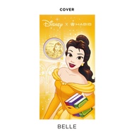DA7 Disney x HABIB Princess Belle Gold Wafer Coin, 999.9 Gold (0.20G)