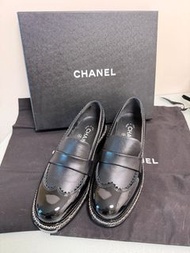 Chanel Patent Leather Loafers