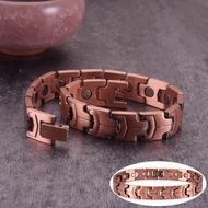 Pure Copper Magnetic Bracelet for Women Health Energy Metal Copper Arthritis Nose Pattern Hand Chain