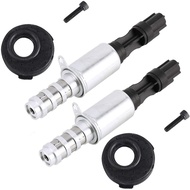 2PCS VCT Camshaft Variable Valve Timing Solenoid untuk Ford Expedition Explorer F150 F250 F350 Musta