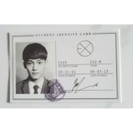 Exo chen xoxo photocard