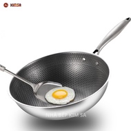 Pressure pan size 32 cm high quality 430 stainless steel