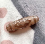 ▪️老料咖啡底措銀色天珠 虎牙·大鵬鳥▪