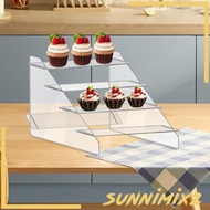 [Sunnimix2] Acrylic Display Tier Makeup Organizer Rack for Kitchen Cupboard