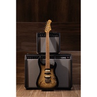 Sqoe SEIB550 Electric Guitar 24 Fret - Black Burst