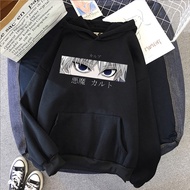 Man Hoodies Hunter X Hunter Men Women Pullovers Hoodies Sweatshirts Killua Zoldyck Devil Eye Print Anime Hoody Streetwear Tops