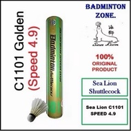 SEALION C1101 badminton SHUTTLECOCK GOLD SUPERIOR GRADE BWF APPROVED speed 4.9 elite sports STOCK