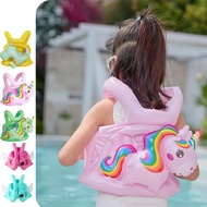 Cartoon Unicorn Inflatable Pool Swimming Ring For Baby Kid Swimsuit Buoyancy Vest Life Jacket Infant