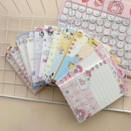 Cartoon A7 Notepad Cute Non-sticky Memo Paper Portable Stationery