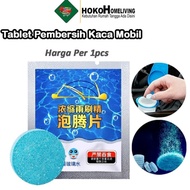 HOKO SABUN PEMBERSIH KACA WIPER MOBIL TABLET GLASS CLEANING BIRU /