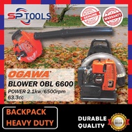 OGAWA Backpack Blower 63.3cc OBL6600 /OBL 8500 - 6500rpm 2-Stroke Backpack Blower Powerful Blower For Garden / Leaves