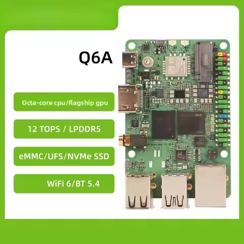 Q6a development board qcs6490 12tops computing power lpddr5