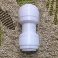 STRAIGHT Connector Connection RO Hose 3/ 8 3 inch Tube Connector Hydroponics