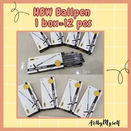 ♞,♘HBW ballpen 1 box 12 pcs