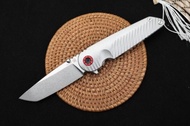 Rocket Pocket Folding Knife 9Cr18Mov Blade Steel Handle