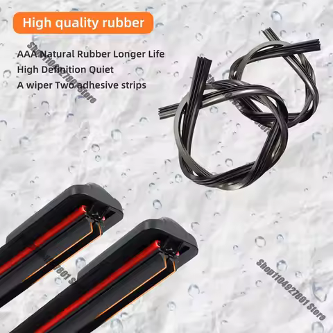 Car Wiper 2pcs Front Wiper Blades Set For Mazda CX-9 CX9 MK2 2016 - 2023 Windshield Windscreen Windo