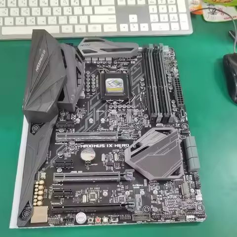100% Tested Gaming Motherboard Used for ASUS ROG MAXIMUS IX HERO (M9H) Z270 LGA1151 DDR4 ATX Dual M.