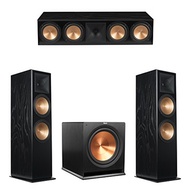 Klipsch 3.1 Black Ash System with 2 RF-7 III Floorstanding Speakers, 1 RC-64 III Center Speaker,...