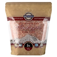 SaltWorks Ancient Ocean Himalayan Pink Salt, Extra Coarse Grain, 5 Pound Bulk Bag