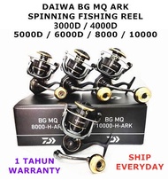 FISHFULL DAIWA BG MQ ARK SPINNING FISHING REEL 3000D / 4000D / 5000D / 6000D / 8000 / 10000